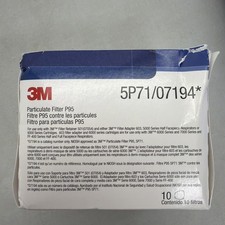 249529 New In Box; 3M 5P71/07194 Box-10 Respirator Pre-Filters P95