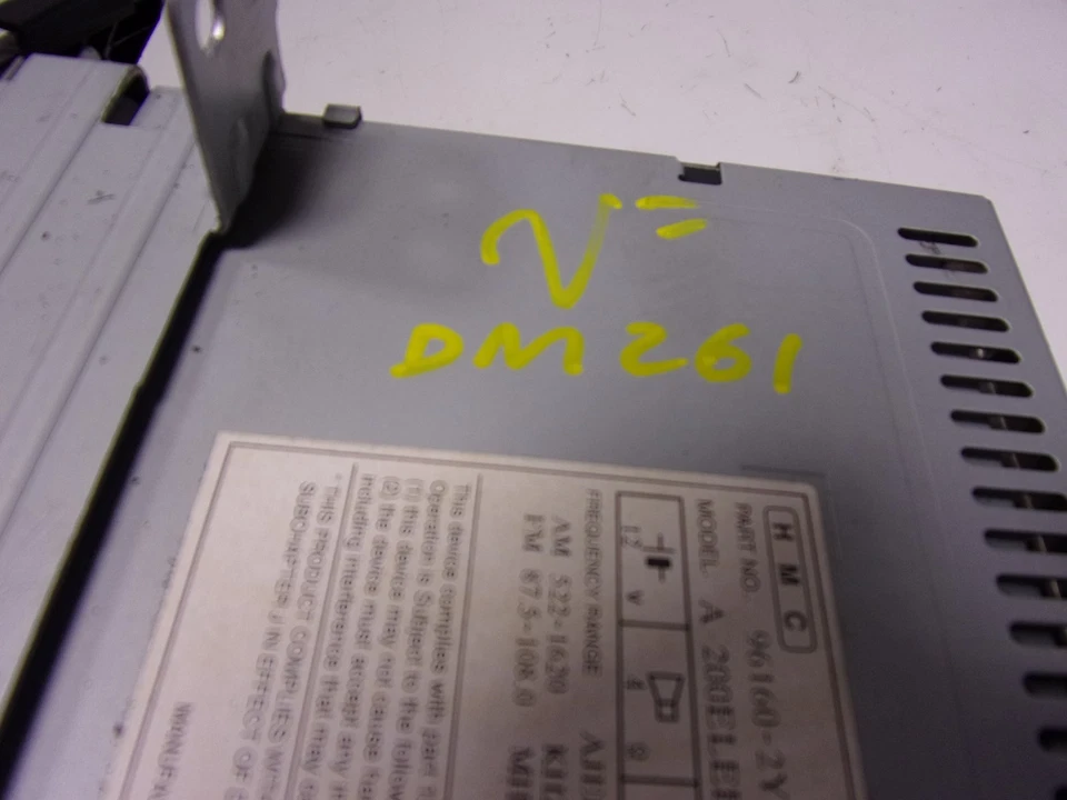 961602Y730TAN AUDIOSYSTEM / RADIO-CD / 961602Y730 / 17339418 FÜR HYUNDAI IX35 1. - Bild 4 von 4