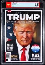 PSA 9.8 - MAGA The Story of TRUMP Magazine - ...
