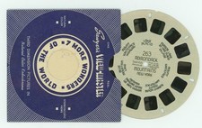 Adirondack Mountains New York 1940's Green Speckled Front View-Master Reel 263