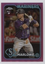 2024 Topps Chrome Pink Refractor Cade Marlowe #266 2k3