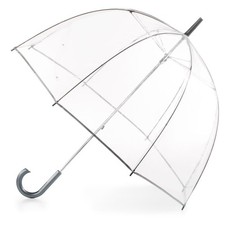 Clear Bubble Rain Umbrella with Transparent Canopy