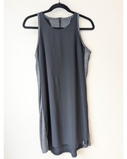 Smartwool Merino Wool Sport Tank Dress Black Gray Women's M NEW