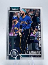 2026 Topps Series 1 Celebration Walk This Way SP J.P. Crawford SEA Mariners #156