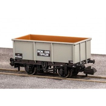 Peco NR-1501B BR Iron Ore Tippler Wagon Grey N Gauge