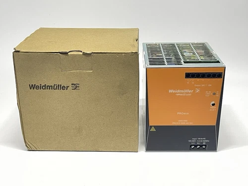 Weidmuller Pro Eco 24V 20A DC 480W DIN Rail Power supply 1469510000 100-240V AC