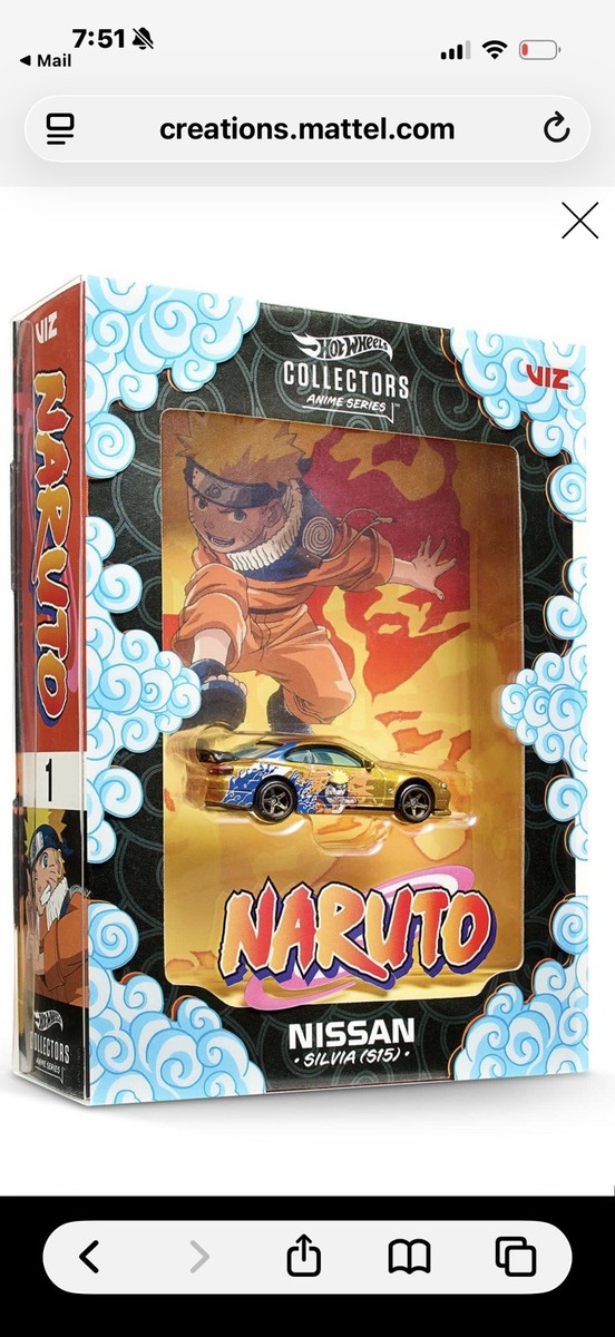 ヴァイスシュヴァルツ 15th Anniversary 忍 SEC Hot Wheels x NARUTO Nissan Silvia (S15) Pre Order Exclusive | eBay