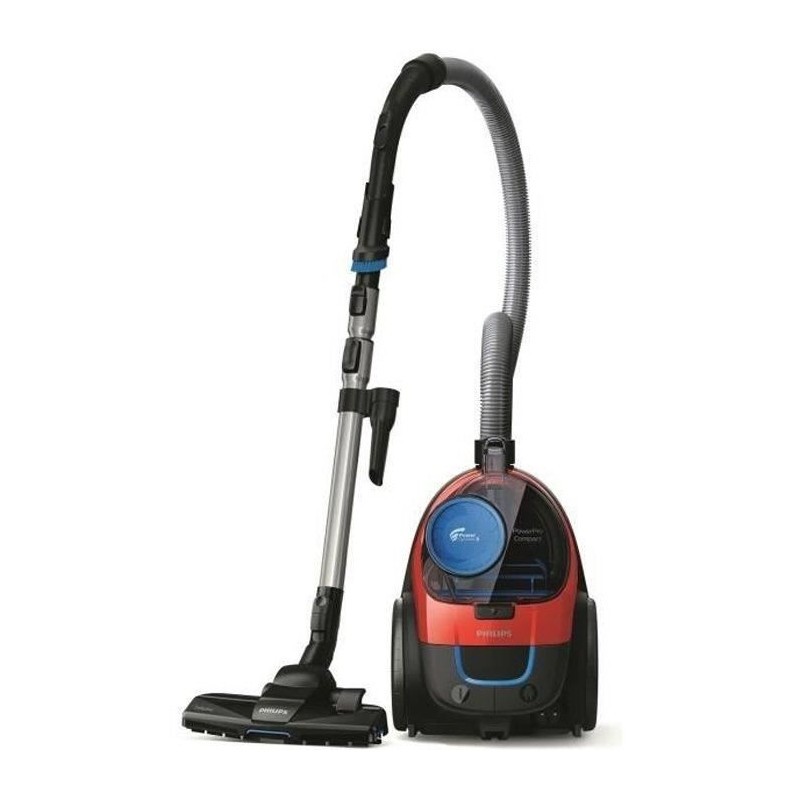 Aspirateur traîneau sans sac Philips compact idéal pour poils d'animaux