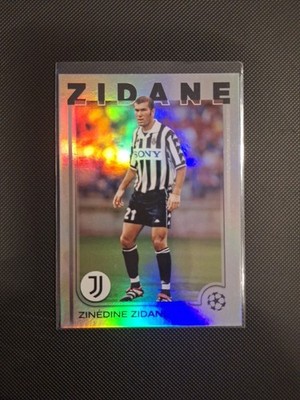2024-25 Topps UCC Zinedine Zidane Image Variation SP Juventus
