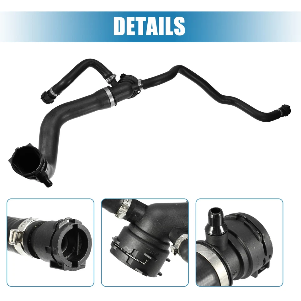 Tubo de manguera de refrigerante de radiador superior para BMW X5 2000 2001 4.4i 4.4L Nº11537500746 Foto 4 de 4