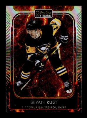 2021-22 O-Pee-Chee Platinum #110 Bryan Rust - Hot Magma #/499