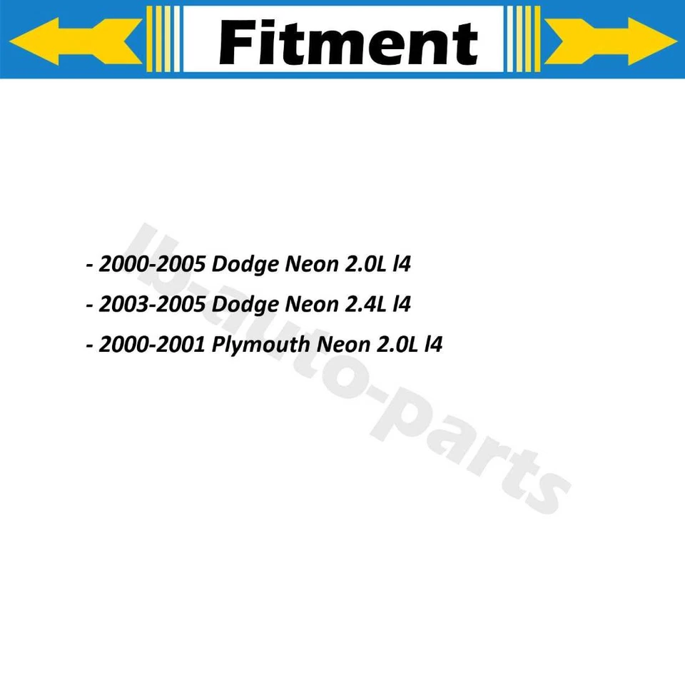 Linha de freio 4X Dorman para Plymouth Neon 2001 2000 - Imagem 2 de 4