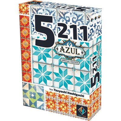 Asmodee 5211: Azul Special Edition Familienspiel Kartenspiel ab 8 Jahren