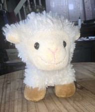 Dan Dee Collectors Choice Lamb Sheep Off White Stuffed Plush Tan Cream 2013