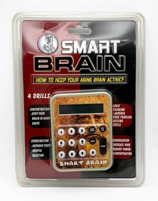 SMART BRAIN ''How To Keep Your Aging Brain Active'' Electronic Handheld Game - NEW