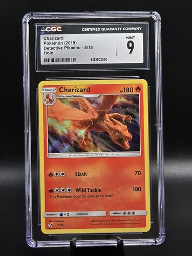 Charizard graded CGC 9 for sale on eBay