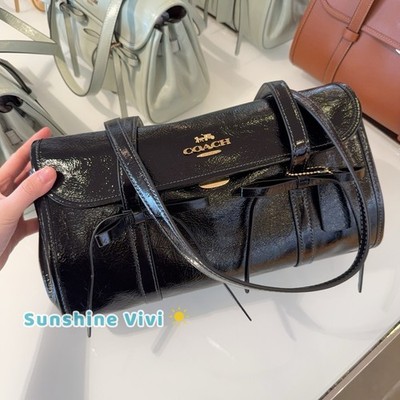 Srijal Basnet様COACHシグネチャー ヒューストン スリング NWT Coach Bridget Flap Shoulder Bag With Bows CDY94 Gold/Black | eBay