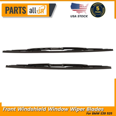 #ad Fits BMW E39 525i 1997 2003 Front Windshield Window Wiper Blades Set 61619070579 $20.71