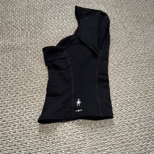 Smartwool Balaclava Black Merino Wool Hat Neck Gator Adult