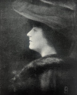 Profilstudie 1907 von E O Hoppe 1878-1972