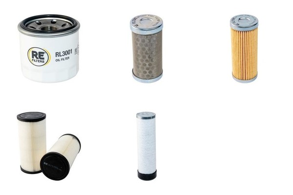 Filter Service Kit FüR Neuson 2404 Luft ÖL Kraftstoff W/Yanmar 3TNV76-SN S Eng-image