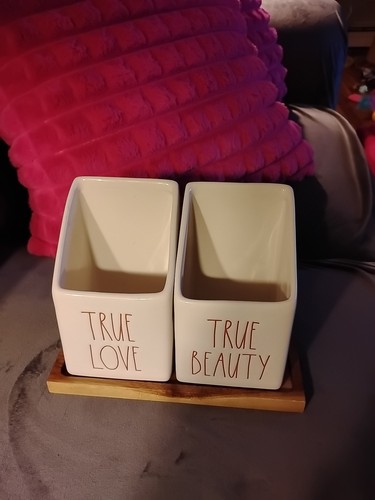 rae dunn makeup brush holder - Picture 2 of 16