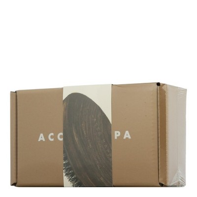 Acca Kappa Men's Grooming Beard Brush - Wenge Wood - Natural Black 1-Stück