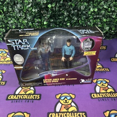 Sealed Star Trek Kirk & Spock 1999 ''Amok Time'' Action Figures
