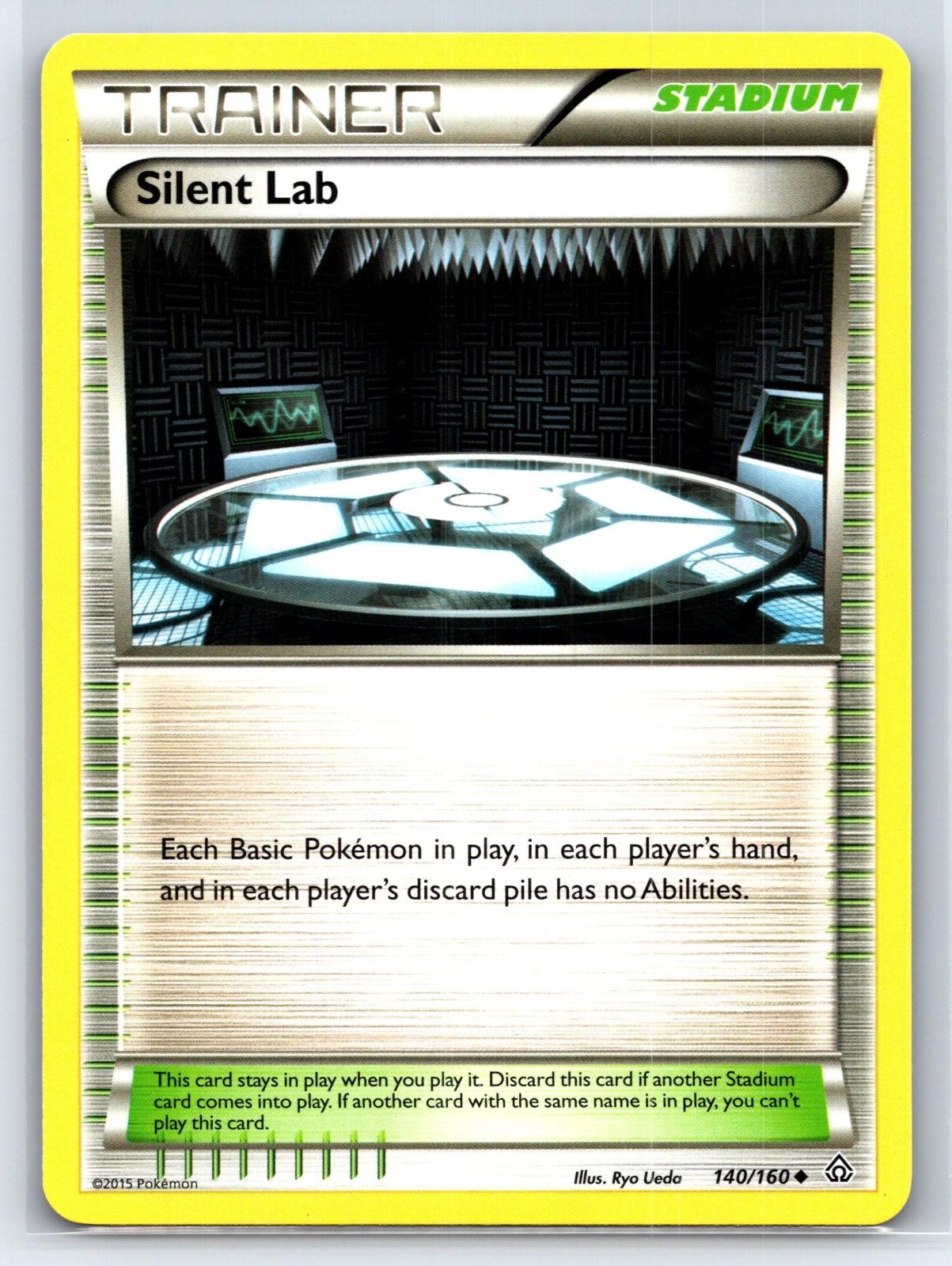 Silent Lab 140/160 Uncommon Primal Clash Pokemon Lightly Played