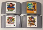 Lot of (4) Japanese Nintendo N64 Games - Used Authentic
