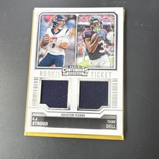 2023 Panini Contenders Rookie Ticket Dual Swatches C.J. Stroud Tank Dell #DS-2