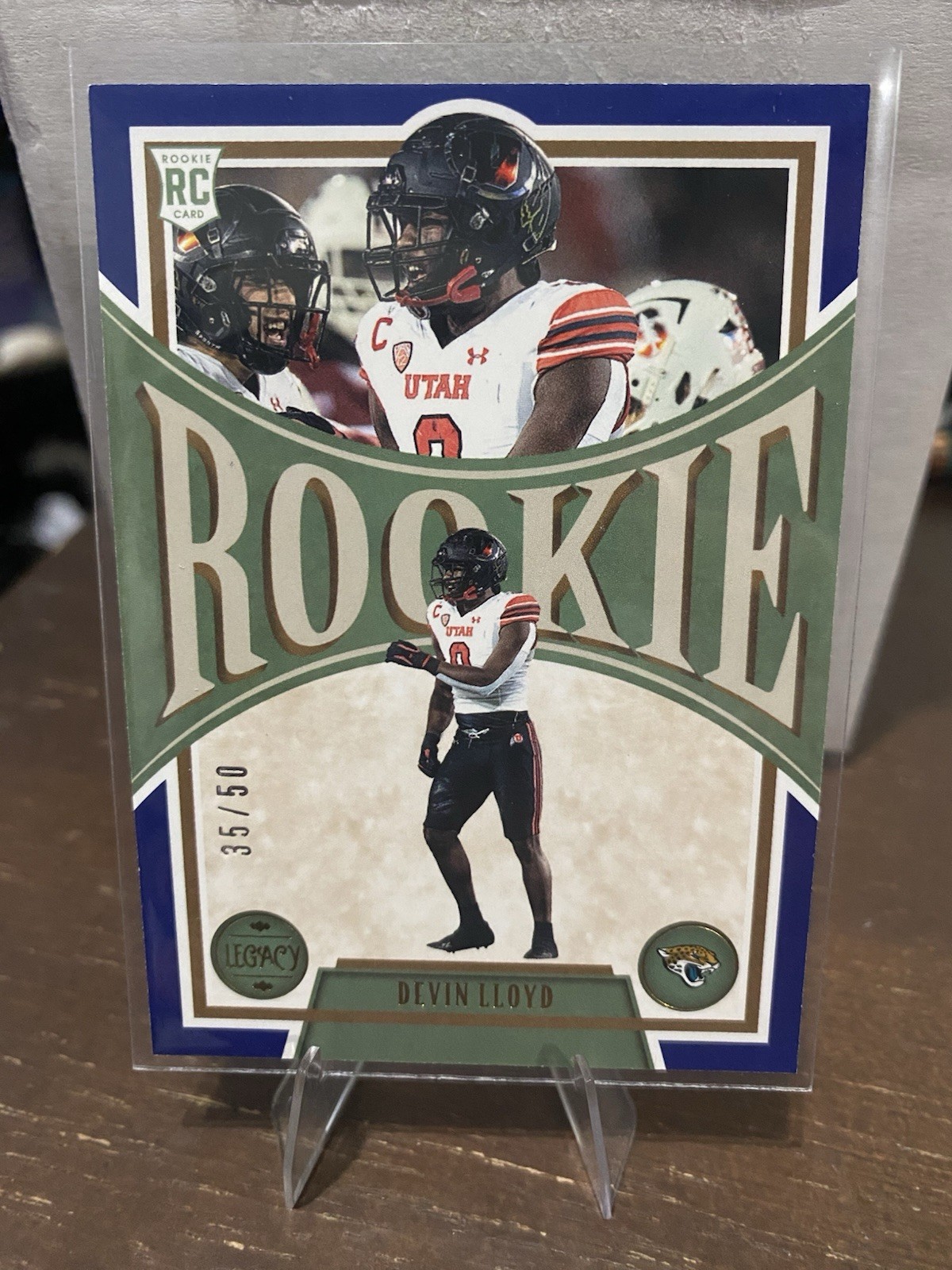 Devin Lloyd Panini Legacy #176 Base