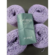 Shibui Knits Pebble Yarn Lot of 4 Majesty Pur...