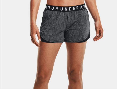 SIZE L / G Women's UA Play Up Shorts 3.0 Twist Under Armour short mujer - Picture 5 of 6