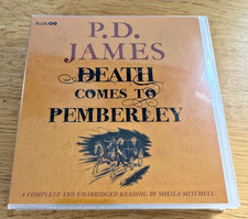 Audio CD Death Comes to Pemberley P. D. James Unabridged New