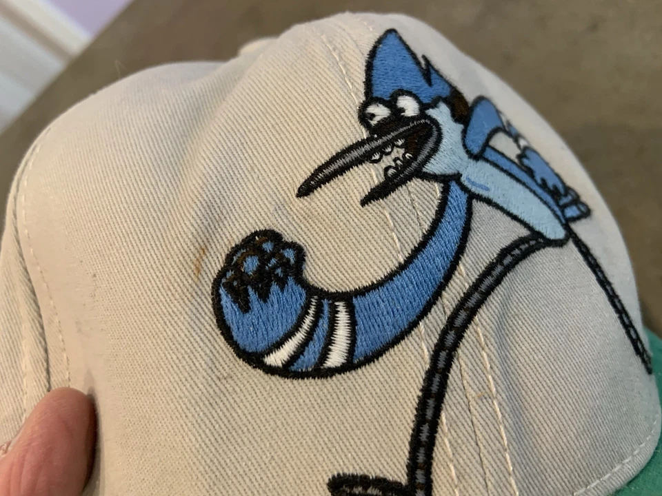 Gorra regular Show Cartoon Network Mordecai Rigby Haters ¿Va a odiar ver un sombrero? Foto 3 de 4