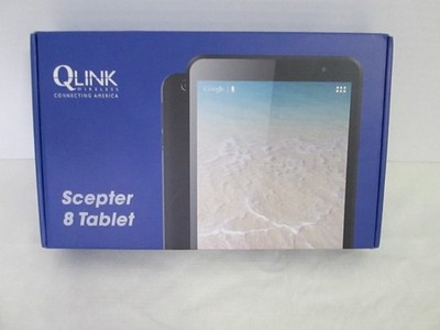Q Link Wireless Scepter 8 Tablet 16GB Wi-Fi Android 12 - new sealed box