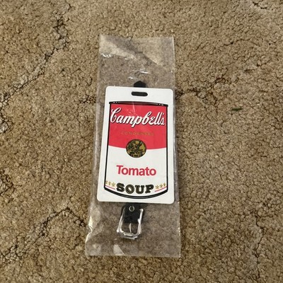 Campbell s Condensed Tomato Soup Luggage Tag 2.5 x4.25  New
