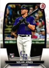 2023 Bowman HUGE LOT (27) Nolan Jones #74 RC Rockies 