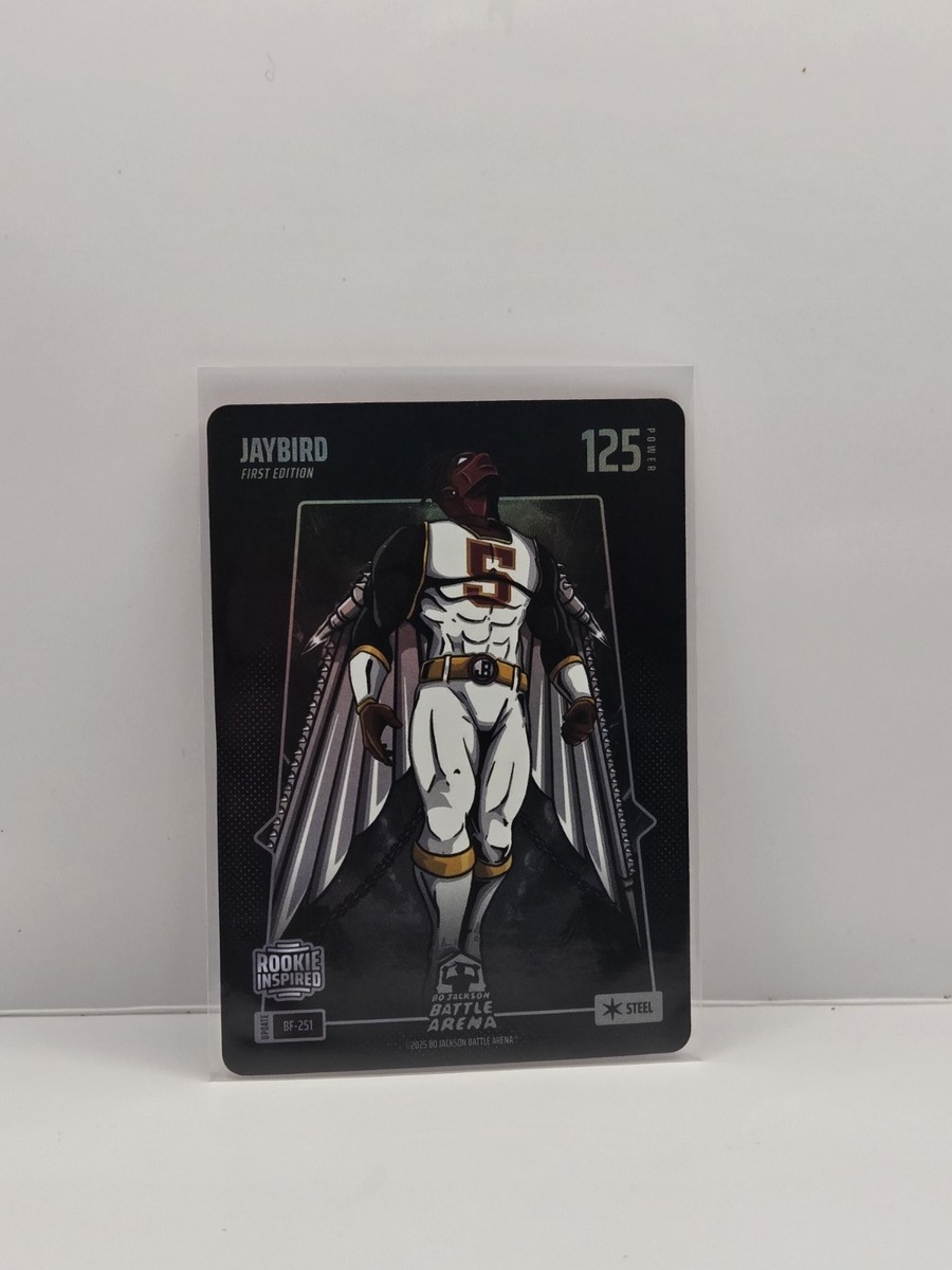 Bo Jackson Battle Arena Battlefoil Steel `Jaybird` Jayden Daniels