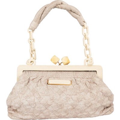 Louis Vuitton Leather Monogram Olympe Shoulder Bag Tasche