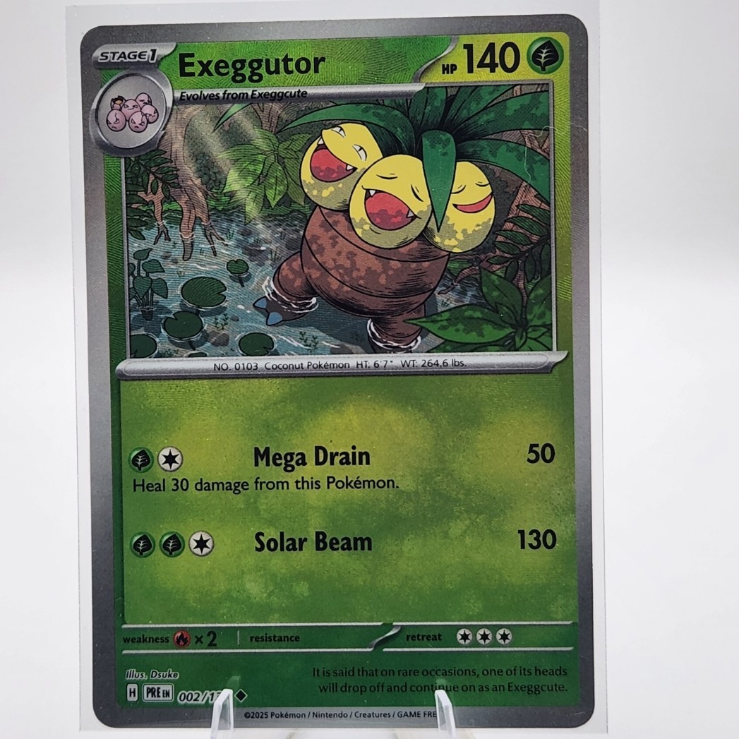 Exeggutor (Master Ball Pattern) Uncommon SV: Prismatic Evolutions 002/131 NM