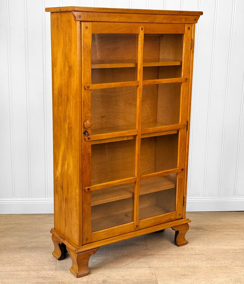 Librería antigua de listones de arce para granja artesanías Foto 3 de 4