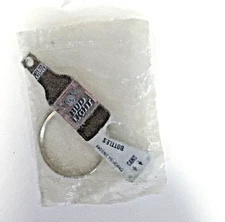 BUD LIGHT METAL KEYCHAIN BOTTLE OPENER CAN OPENER ADVERTISEMENT