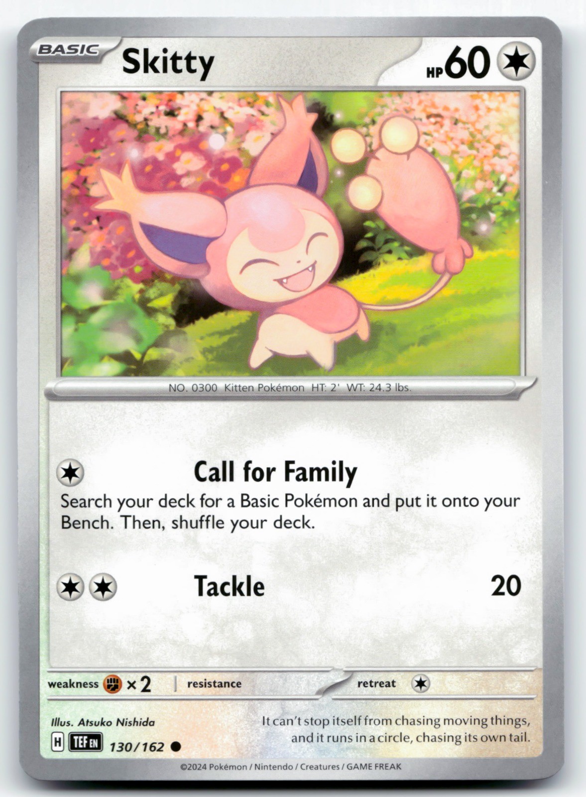 Skitty 130/162 Common SV05: Temporal Forces NM