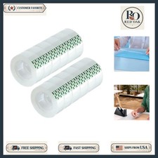Versatile 12-Pack Clear Tape Rolls, 3/4-Inch x 1000 Inch, Ideal for Office