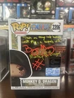 One Piece Anime Monkey D Dragon 2206 Signed By Bryan Massey Funko Pop Prime COA