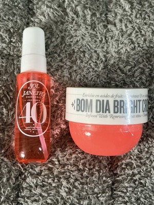 Sol de Janeiro Cheirosa 40 Perfume Mist Travel Size 30ml & Bom Dia Bright 75ml