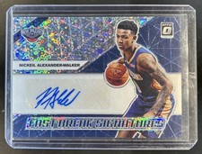 2019-20 Donruss Optic Nickeil Alexander-Walker Fast Break RC Auto #FB-NAW