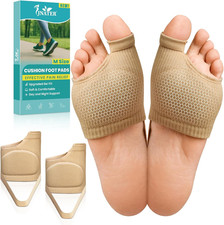 Metatarsal Pads Women Men - Non-Slip Ball of Foot Cushion with Thick Gel for P